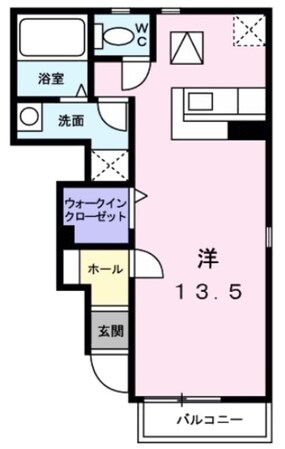 ハイムコンフォートBの物件間取画像